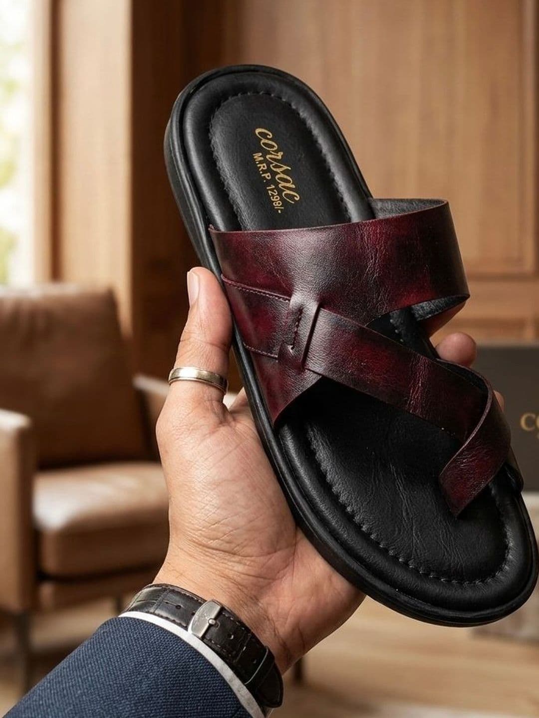 Corsac Men Thong Flip-Flops - view 1