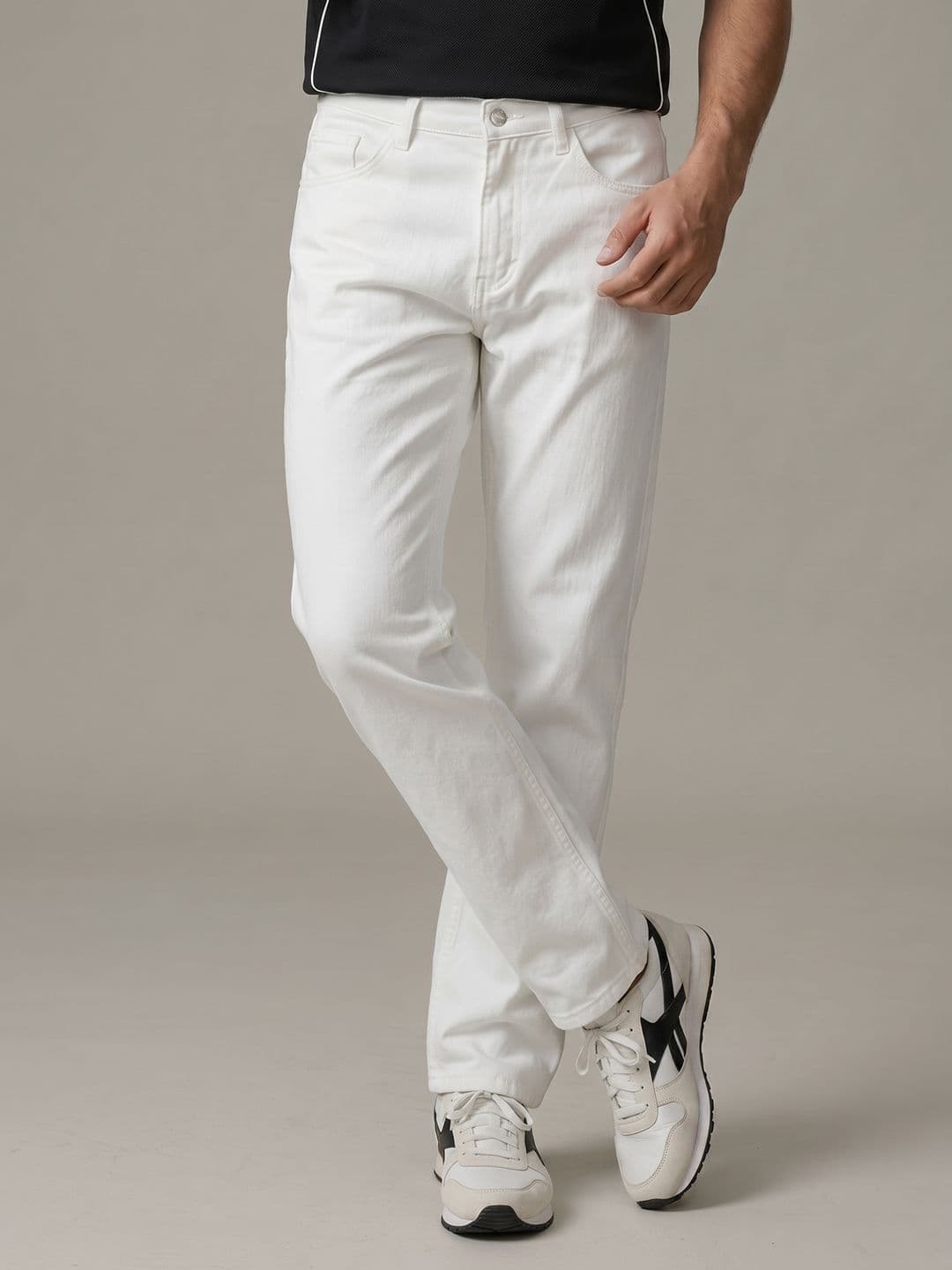 glitchez Men Straight Fit Mid-Rise Jeans - view 1