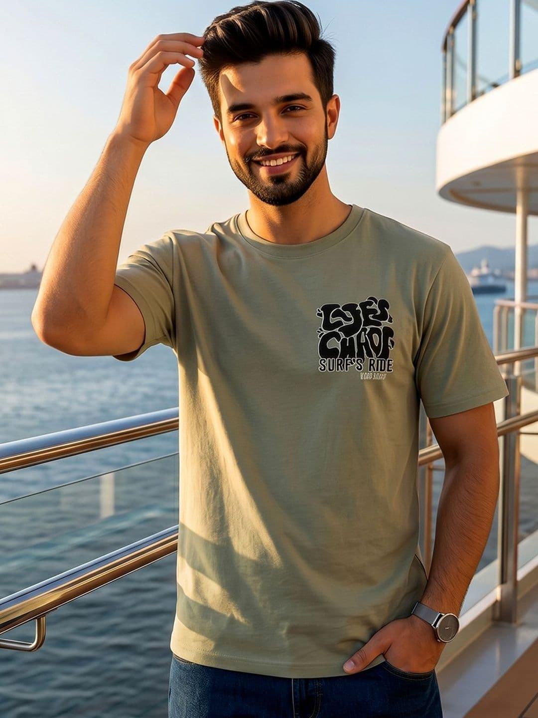 HERE&NOW Men Printed T-shirt - view 1