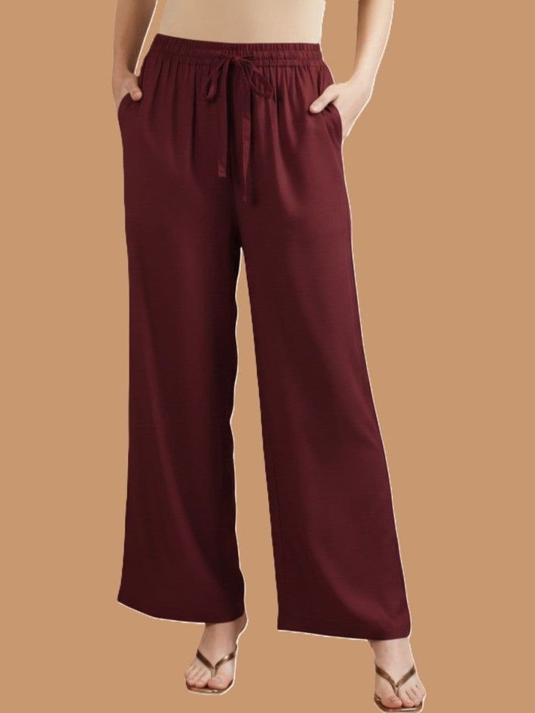 Oxinexx Women Knitted Ethnic Palazzos - view 1