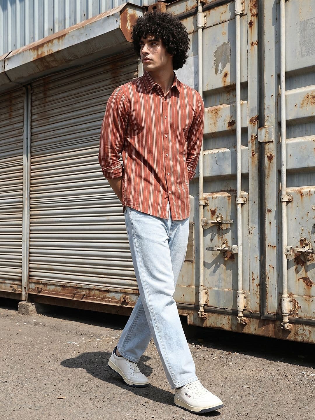The Roadster Life Co. Striped Casual Shirt - view 1