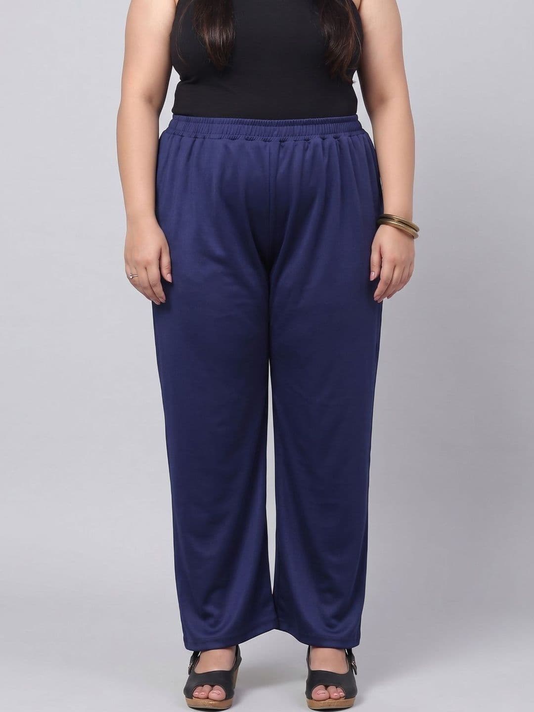 plusS Women Knitted Palazzos - view 1