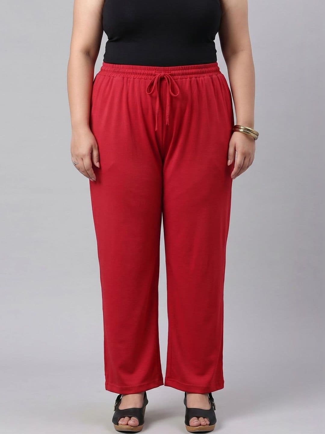 plusS Women Knitted Palazzos - view 1