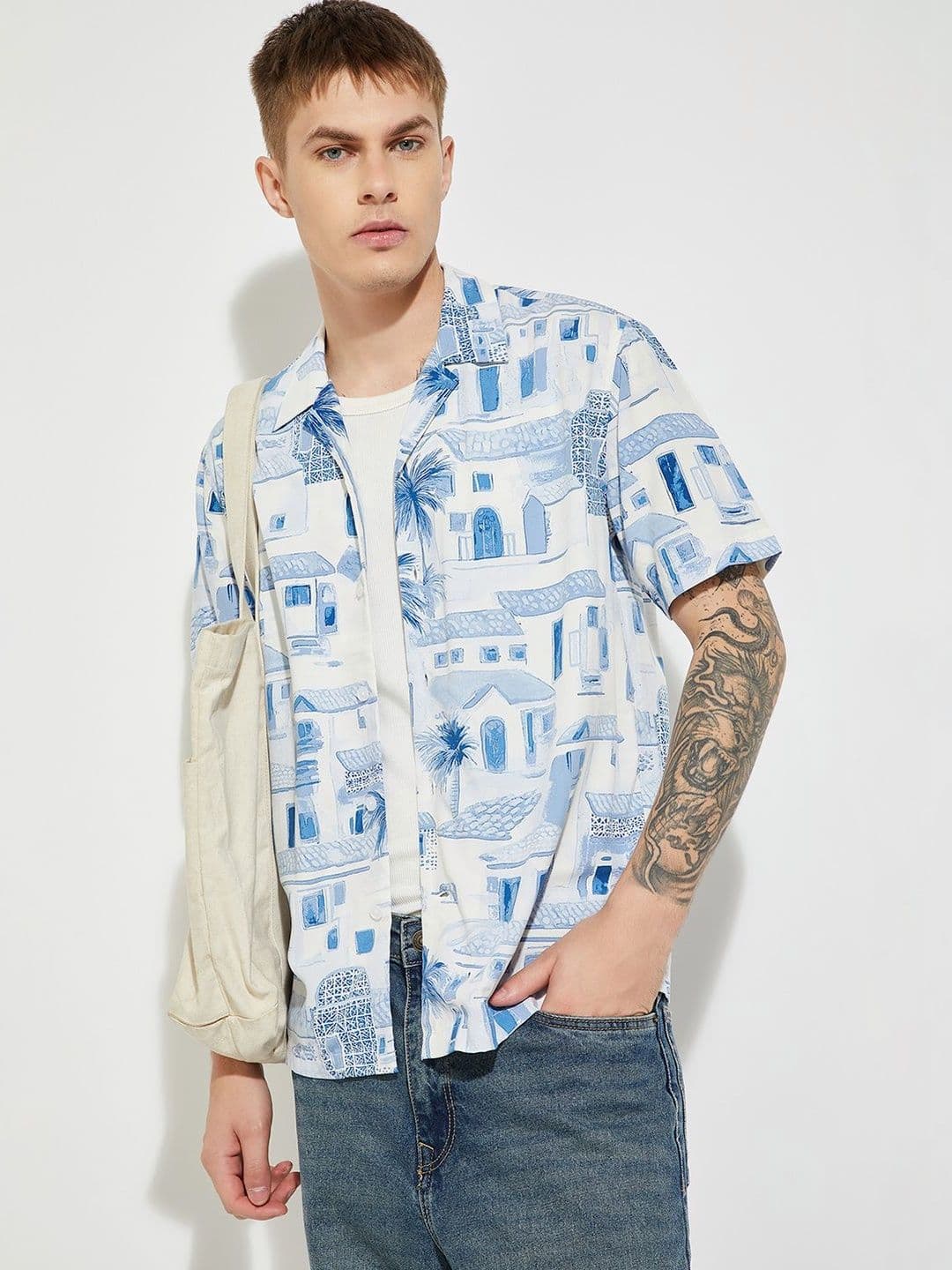 max Men Printed Casual Shirt - view 1