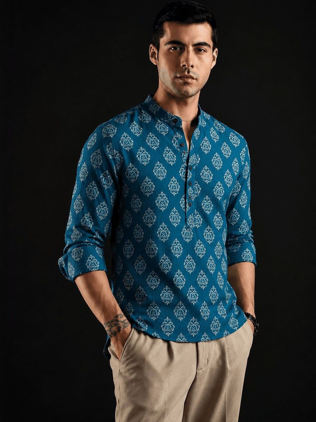 AGNIVAR COLLECTION Men Comfort Printed Casual Shirt - view 1