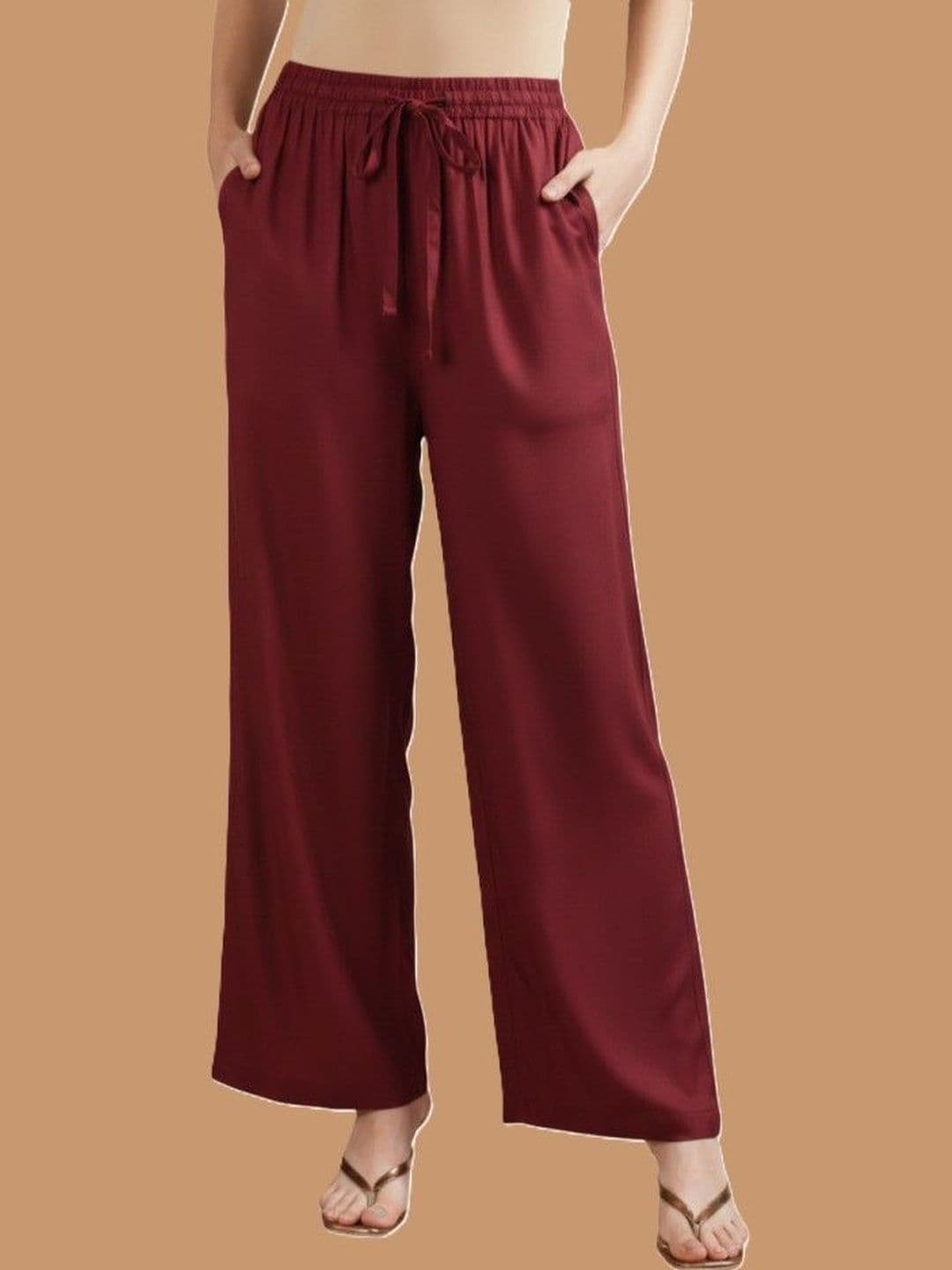 Oxinexx Women Knitted Ethnic Palazzos - view 1