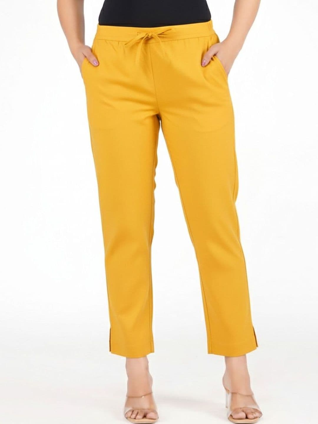 Moirai Women Relaxed Easy Wash Pleated Trousers - view 1