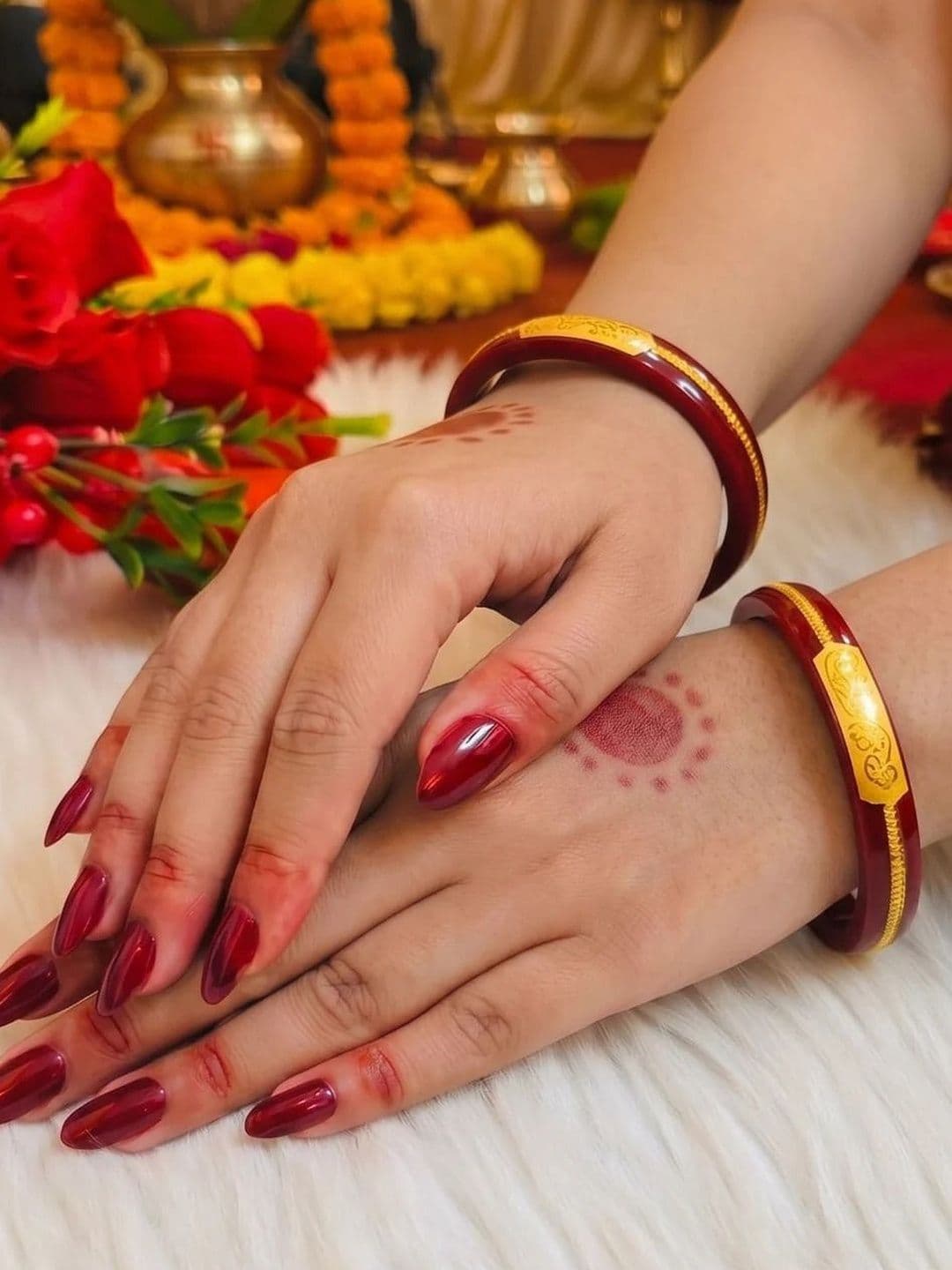 Monamaar Gold-Plated Bangle - view 1