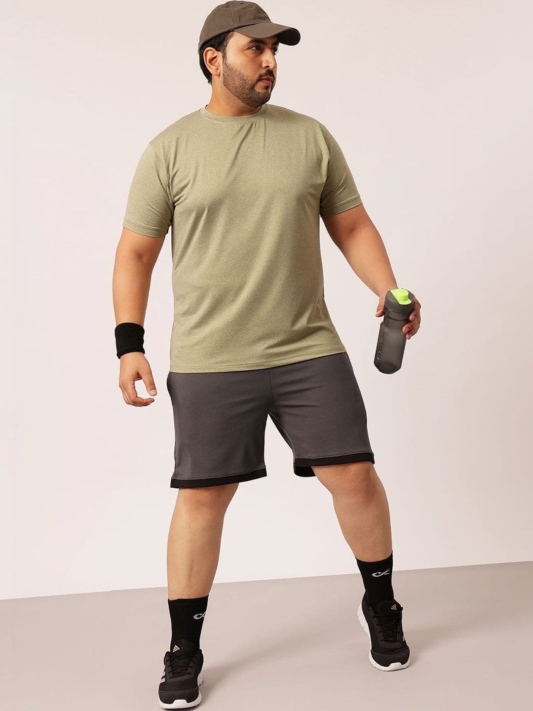 Toodle Plus Men Plus Size Gym & Running T-Shirt - view 1