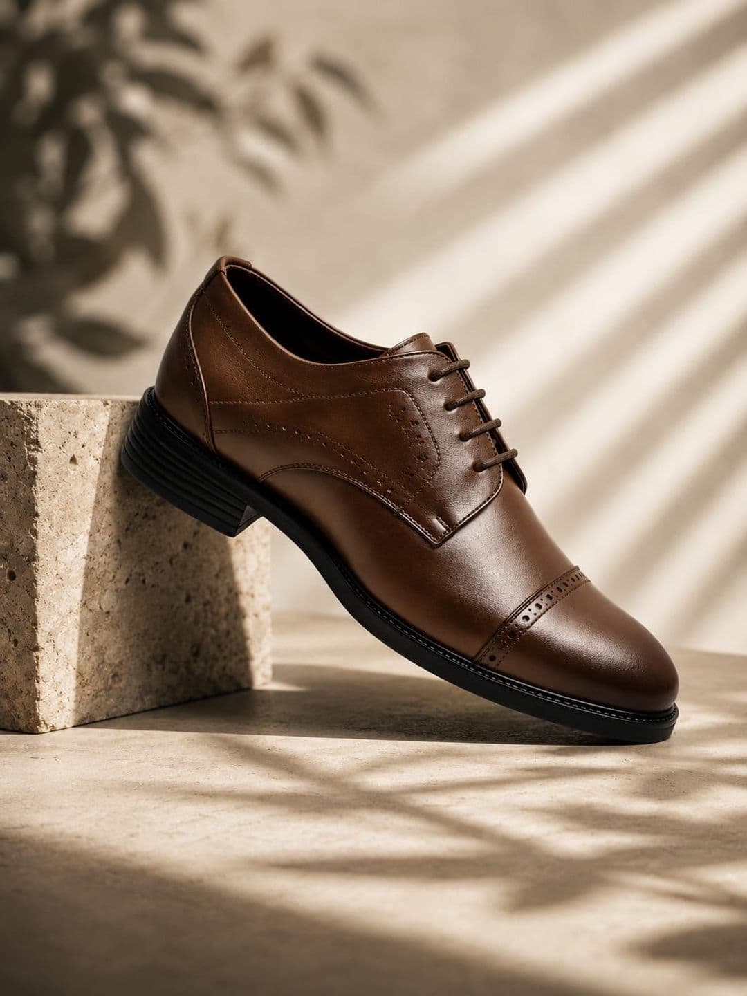 House of Pataudi Men Round-Toe Formal Derbys - view 1