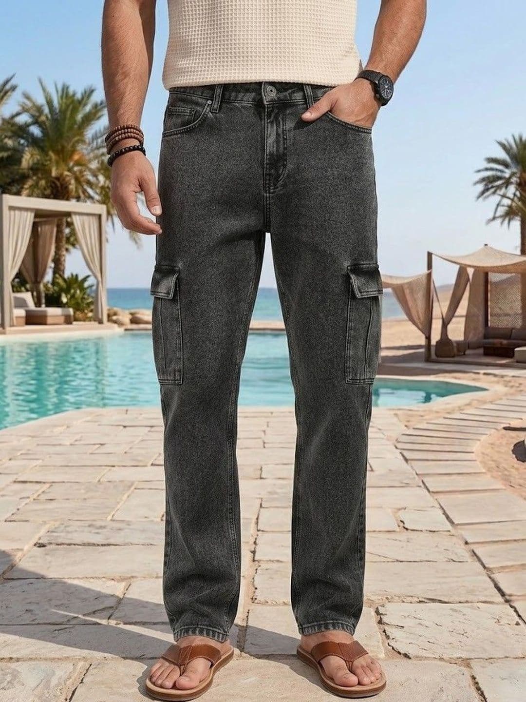 FEBRi Men Mid-Rise Jeans - view 1