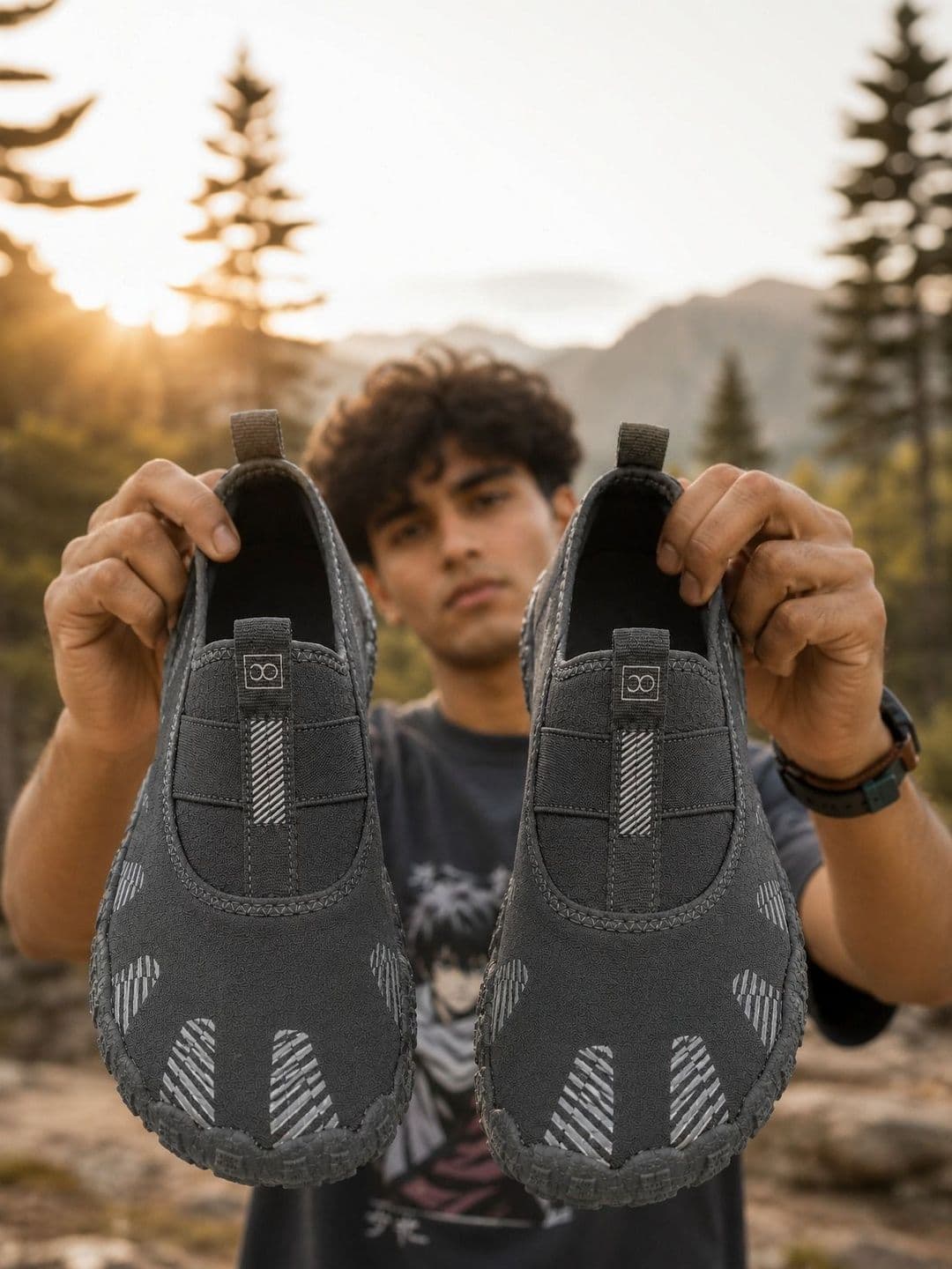 JO Men Mesh Walking Shoes - view 1