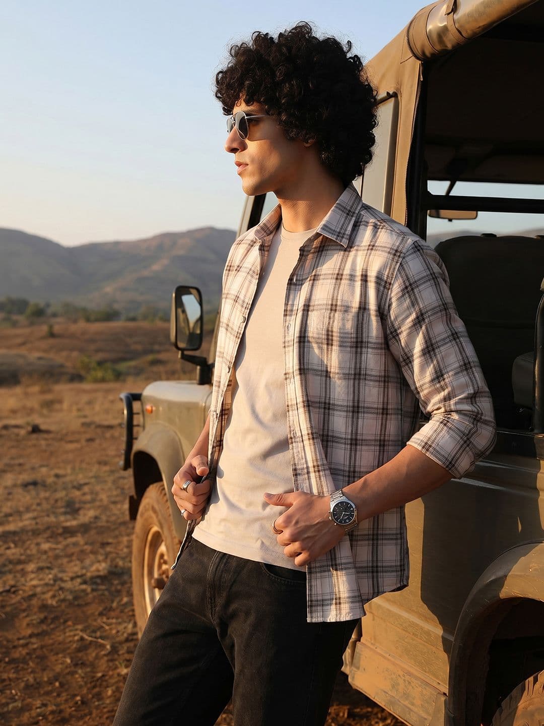 The Roadster Life Co. Checked Casual Shirt - view 1