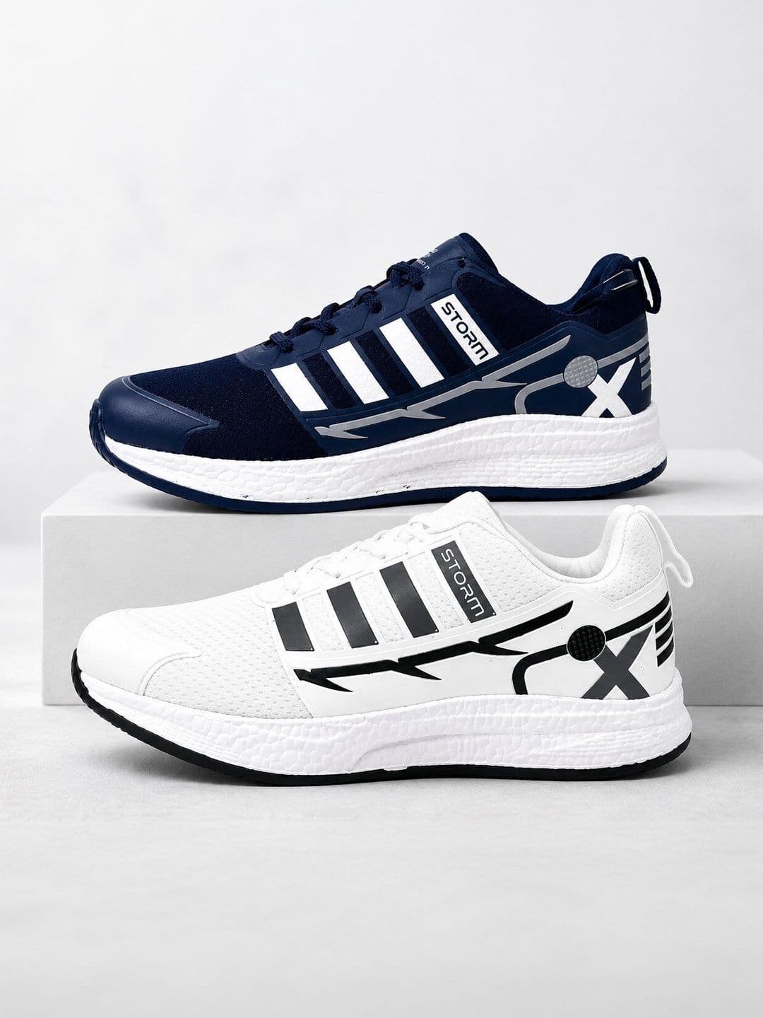 Rayvon Men Mesh Running Non-Marking Shoes - view 1