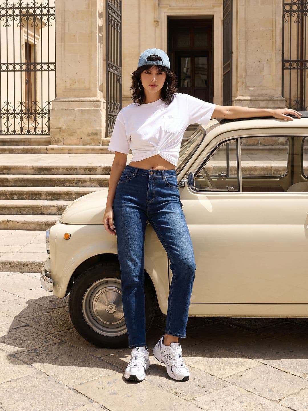 The Roadster Life Co. Women Slim Fit Light Fade Stretchable Jeans - view 1