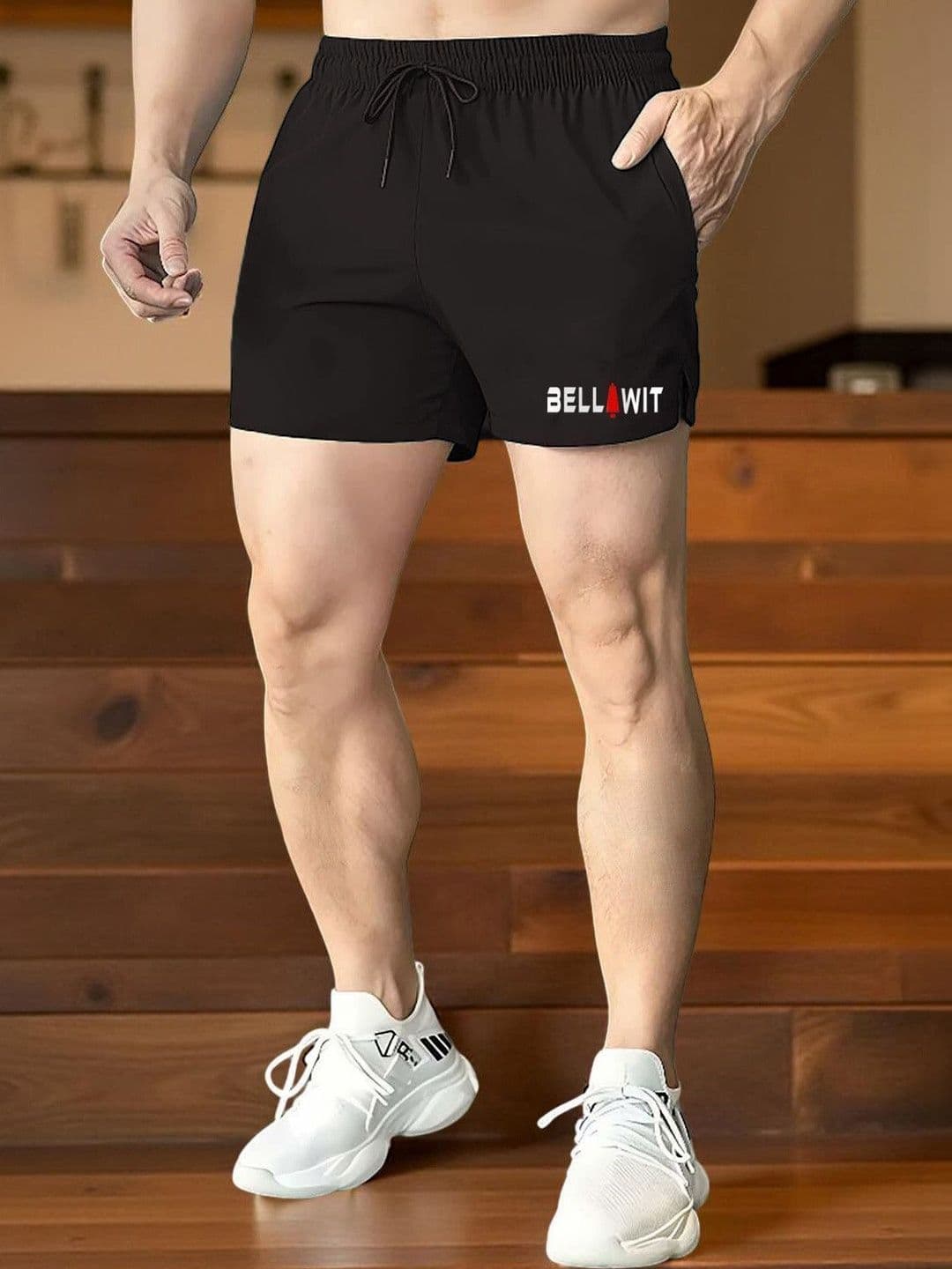 Bellwit Men Training or Gym Shorts - view 1