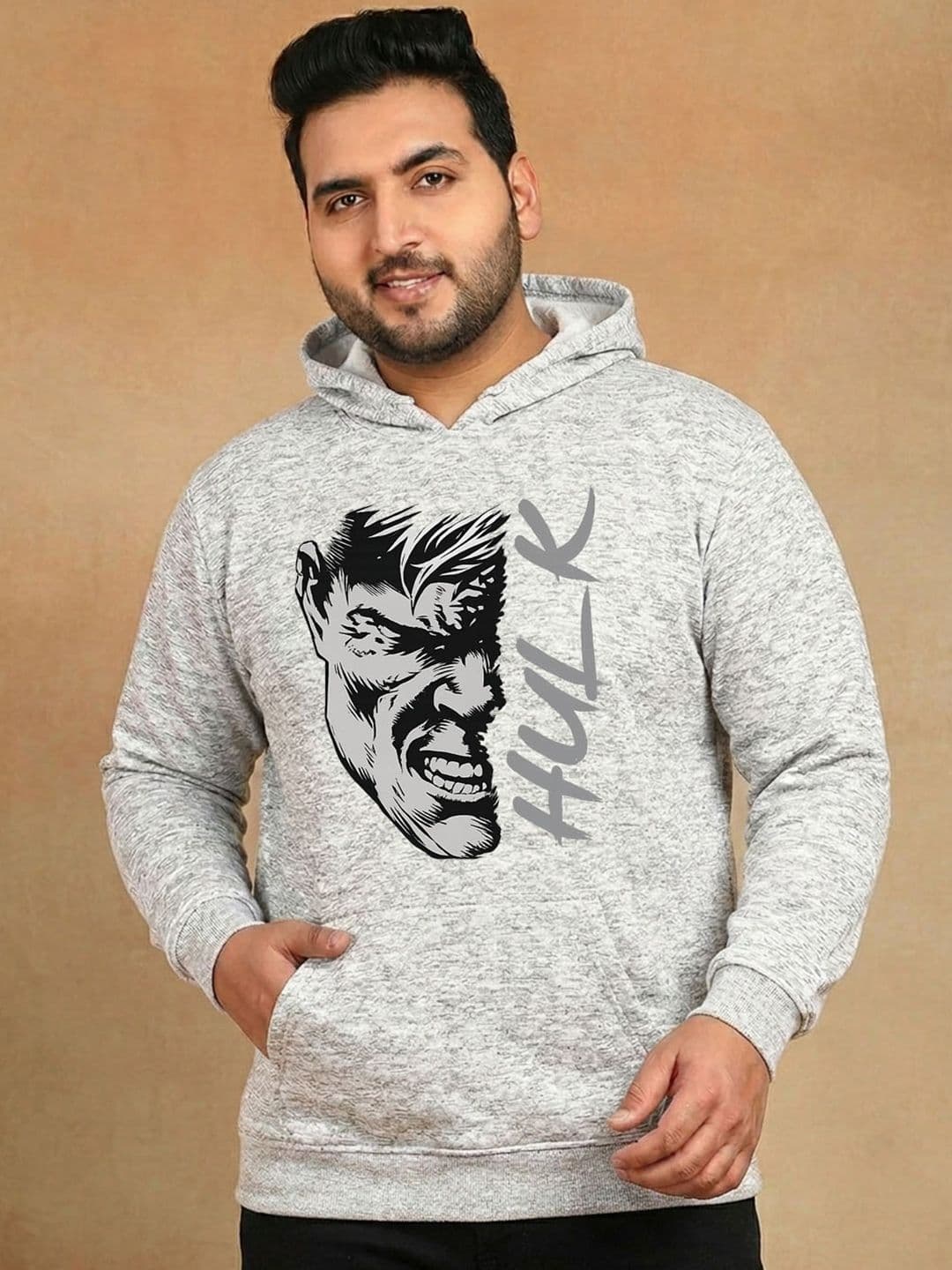 Moda Rapido Men Printed Hooded Sweatshirt - view 1