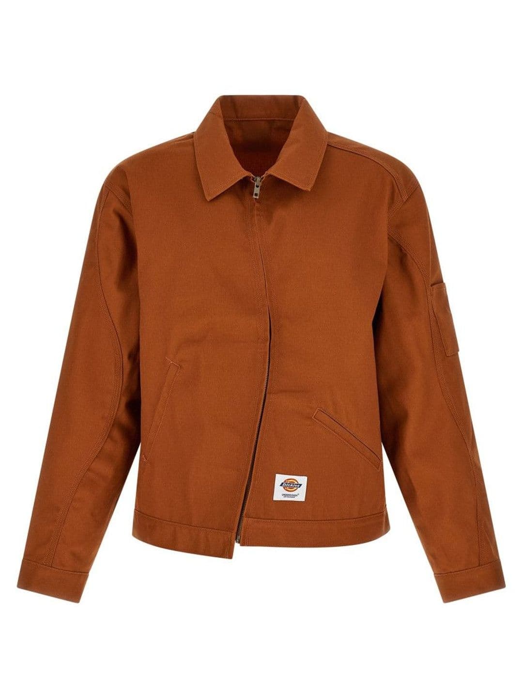 Undercover Brown Logo Jacket - view 1