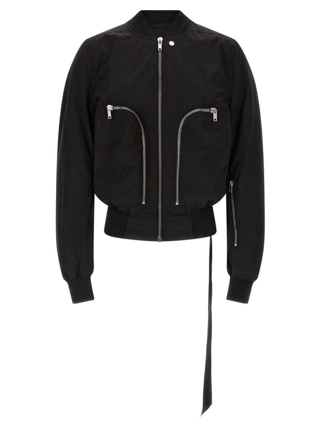 Rick Owens Black Solid Bomber Jackets - view 1
