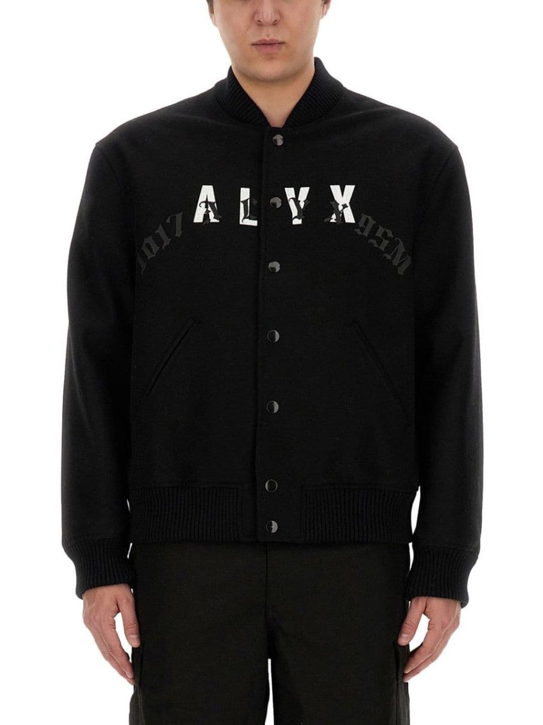 1017 Alyx 9Sm Black Mandarin Collar Jackets - view 1