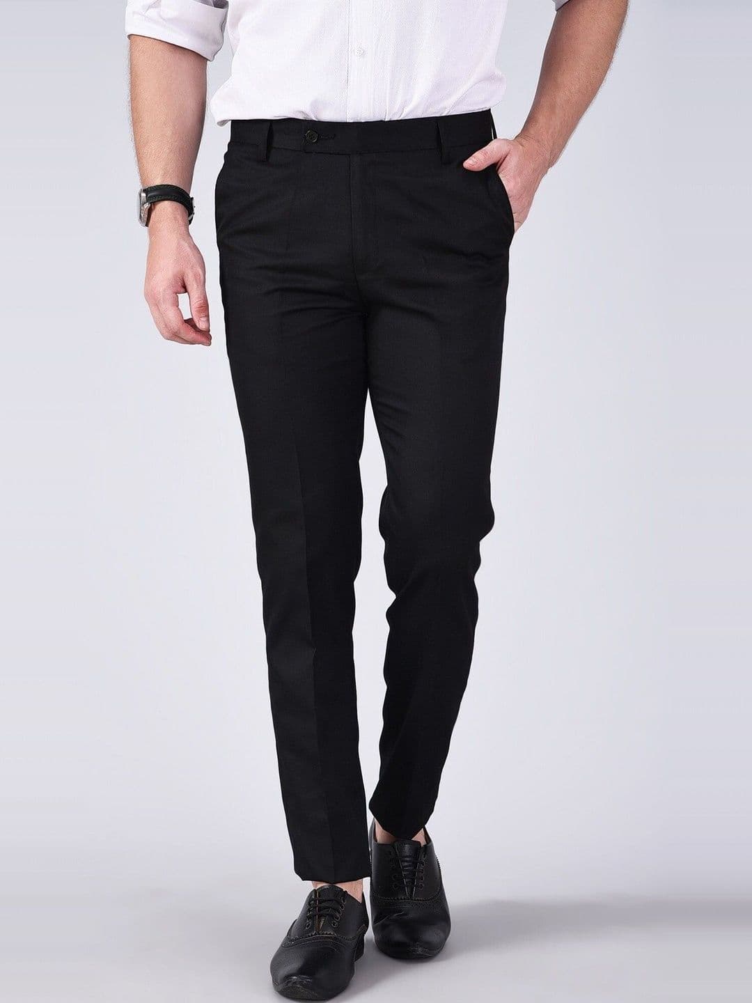 AD & AV Men Easy Wash Trousers - view 1
