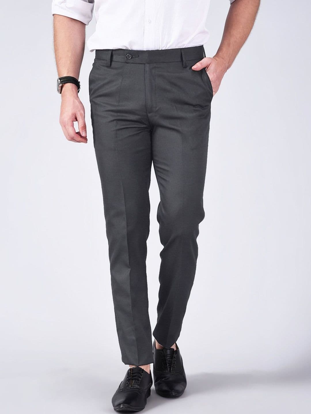 AD & AV Men Slim Fit Trousers - view 1
