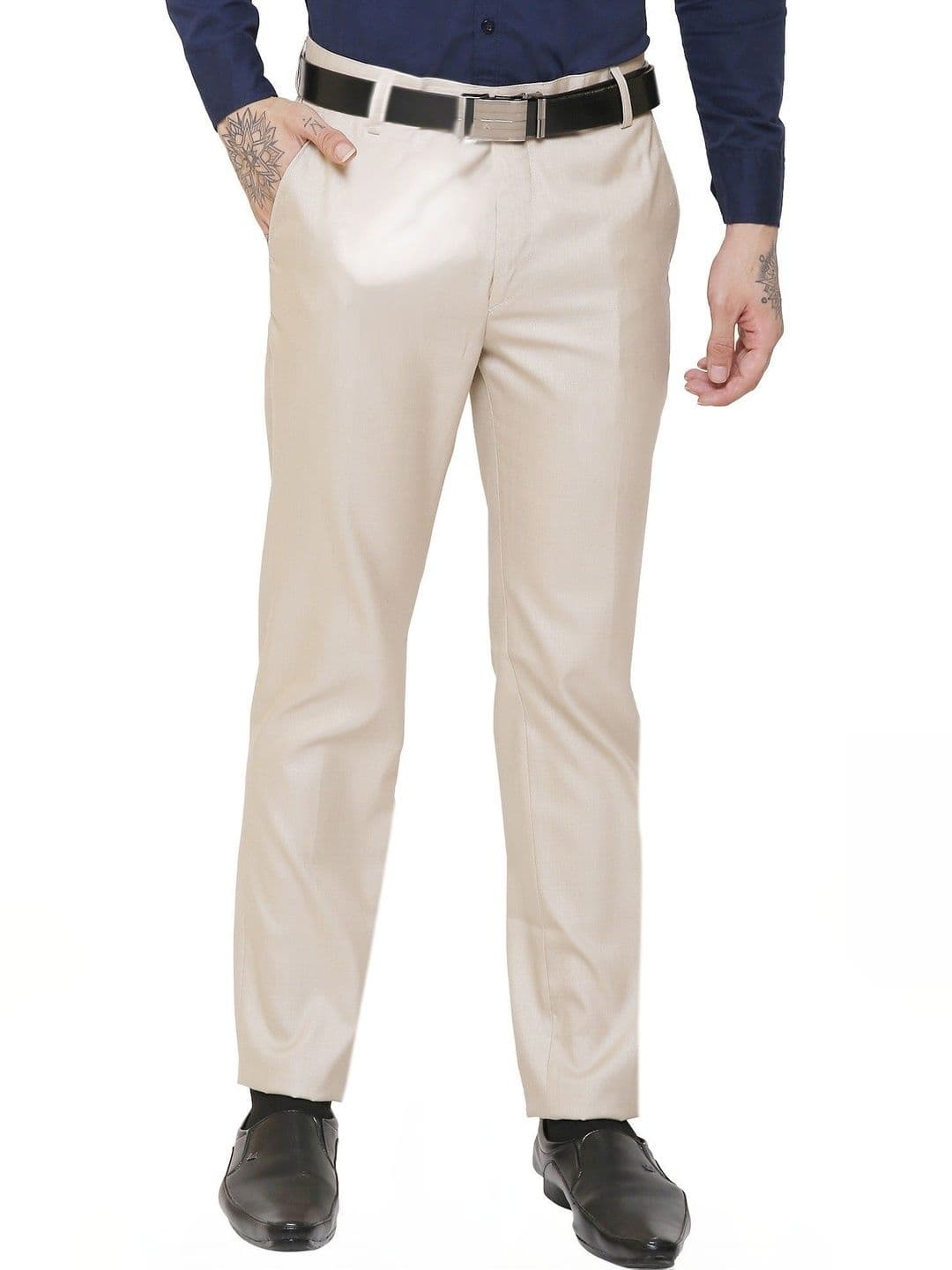 AD & AV Men Easy Wash Trousers - view 1