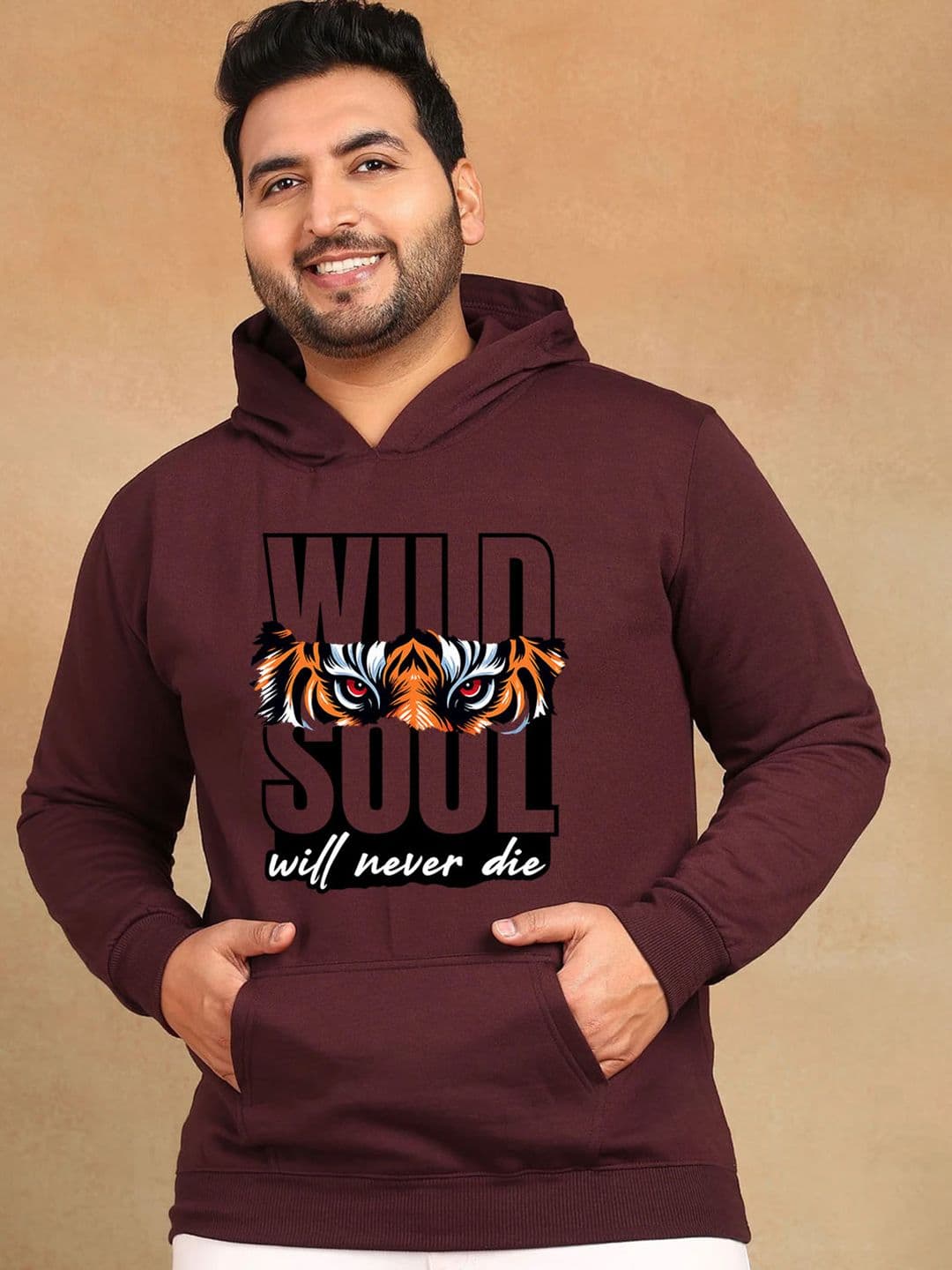 Moda Rapido Men Printed Hooded Sweatshirt - view 1