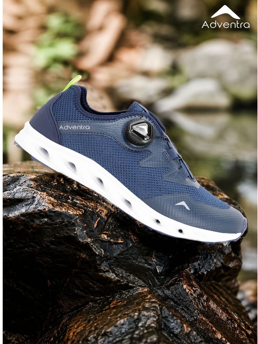 Adventra Sports Men Mesh Walking Non-Marking Shoes - view 1
