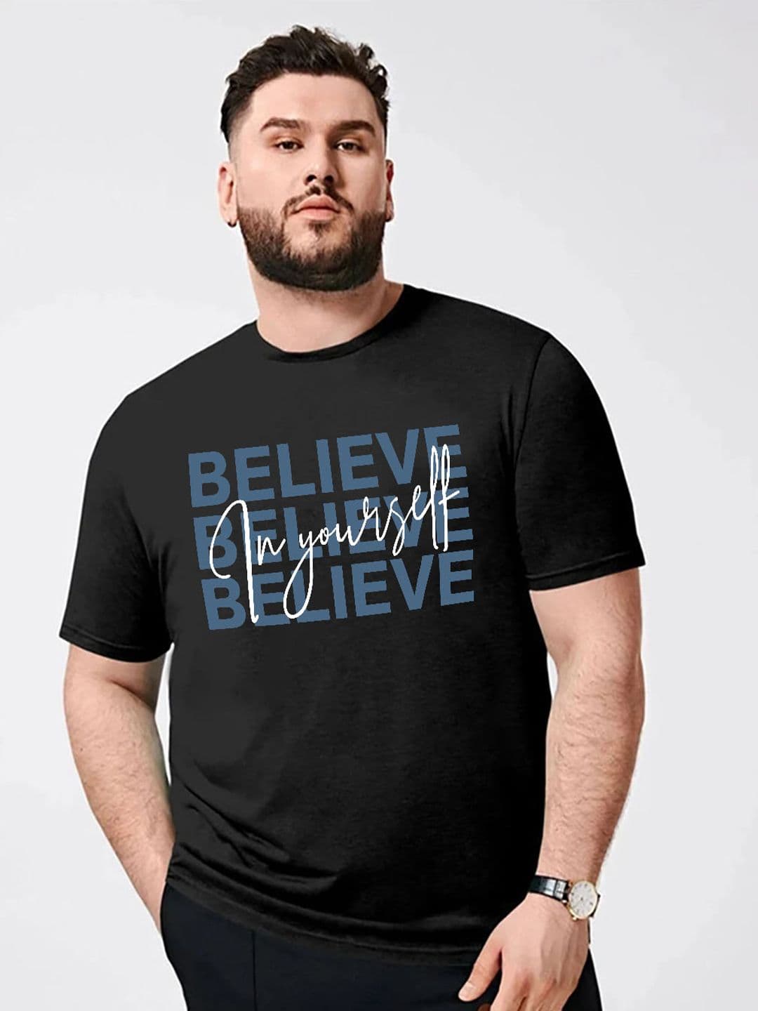 Moda Rapido Men Typography Printed T-shirt - view 1