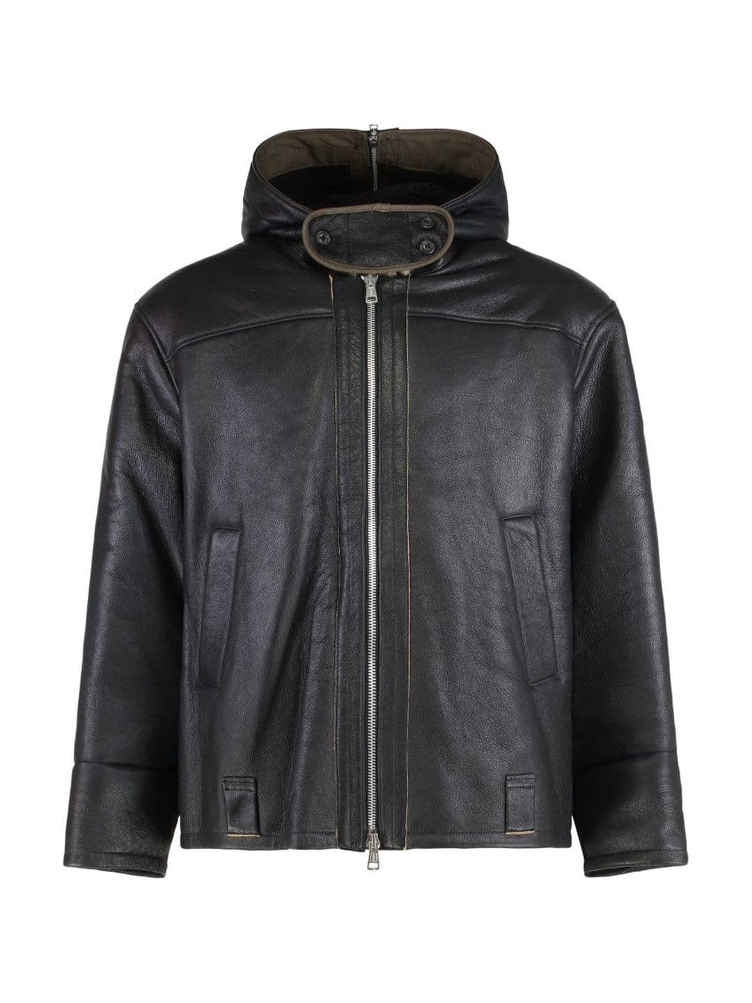 OUR LEGACY Black Solid Hood Jacket - view 1