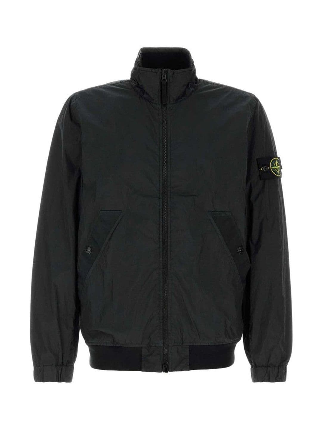 Stone Island Black Solid Jacket - view 1