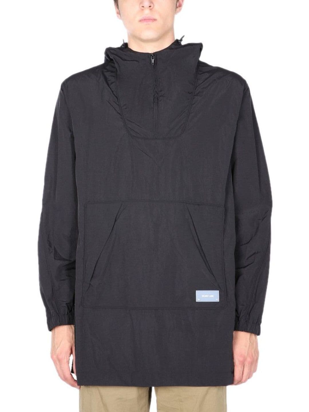 Helmut Lang Black Logo Hood Jackets - view 1