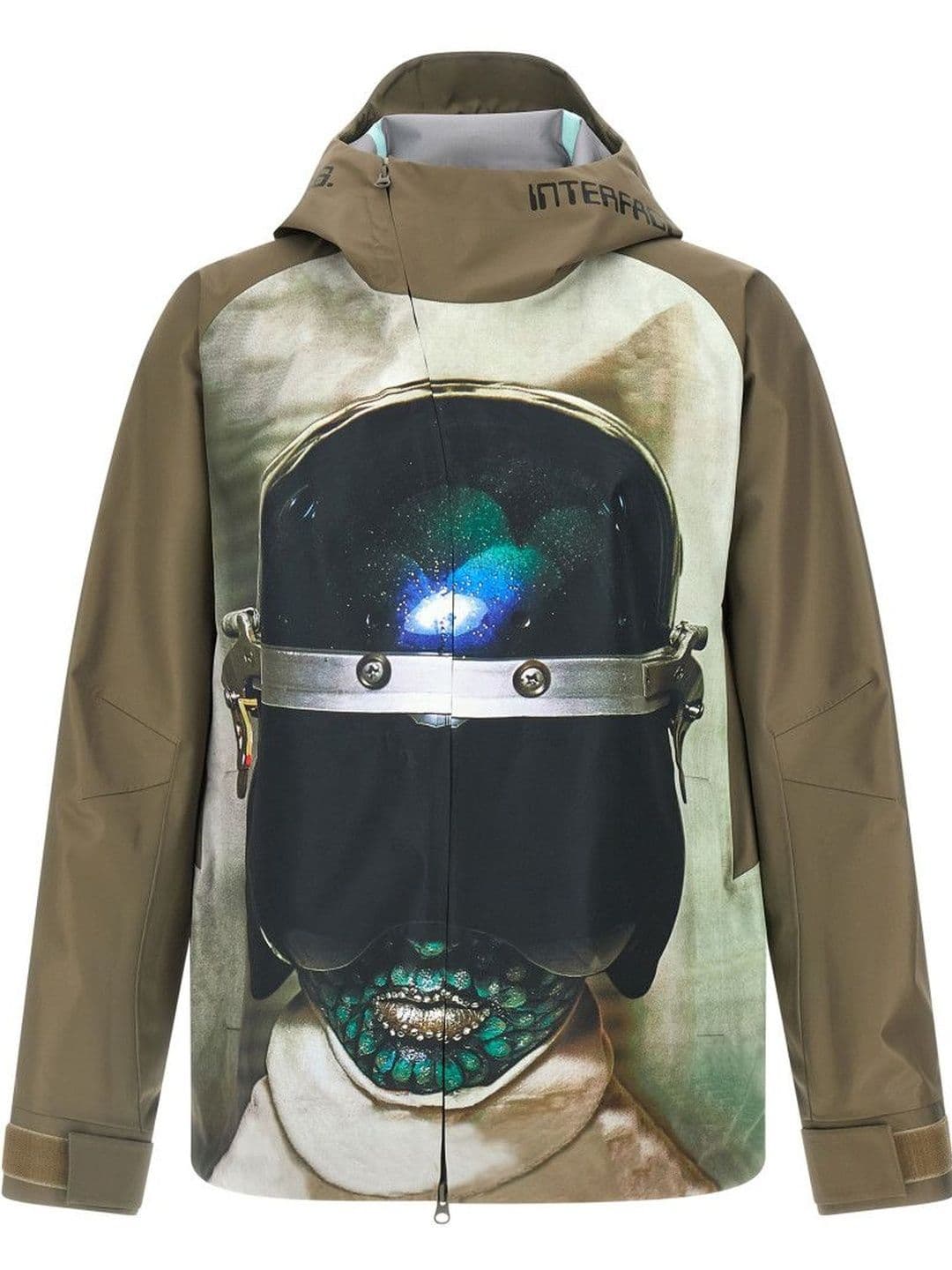 Undercover Multicolor Graphic Hood Jacket - view 1