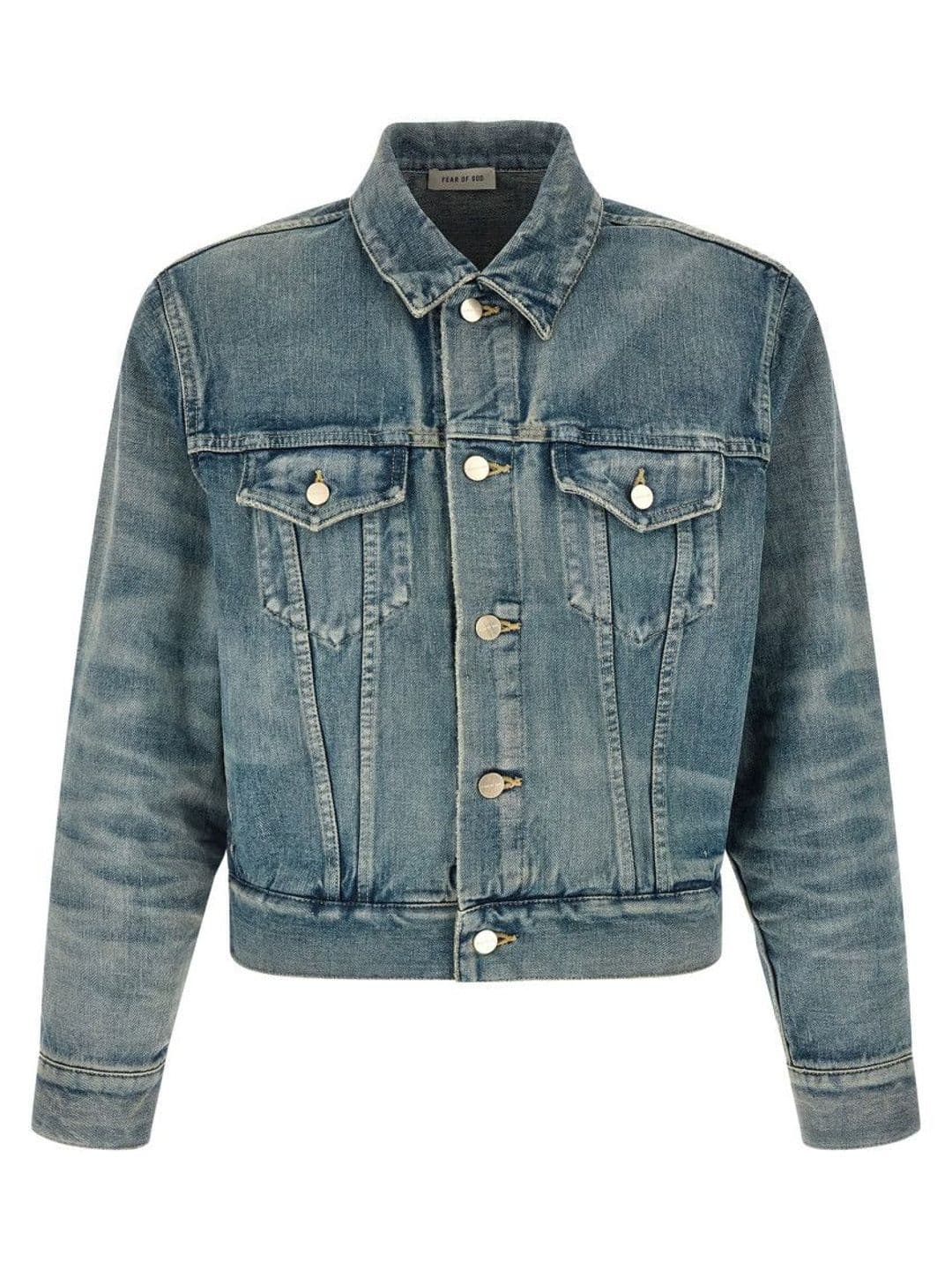 Fear Of God Light Blue Solid Jackets - view 1