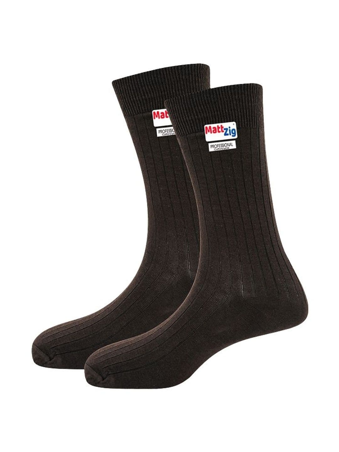 MattZig Men Cotton Blend Calf Length Socks - view 1