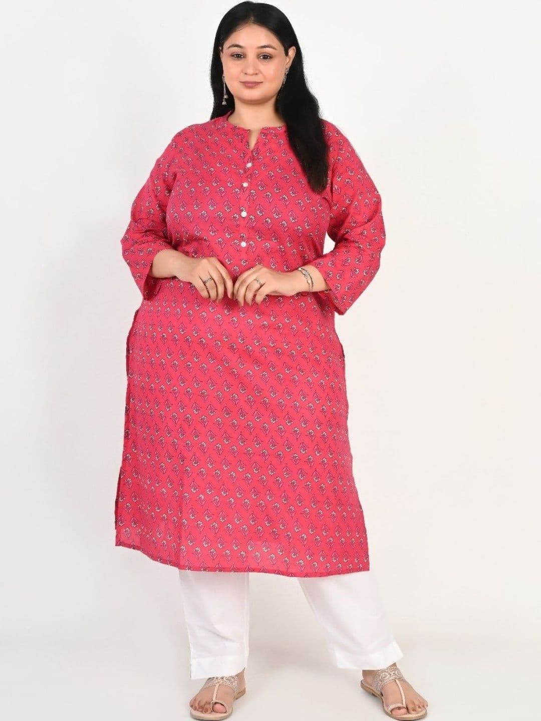 VIFA PLUS Women Floral Printed Kurta - view 1