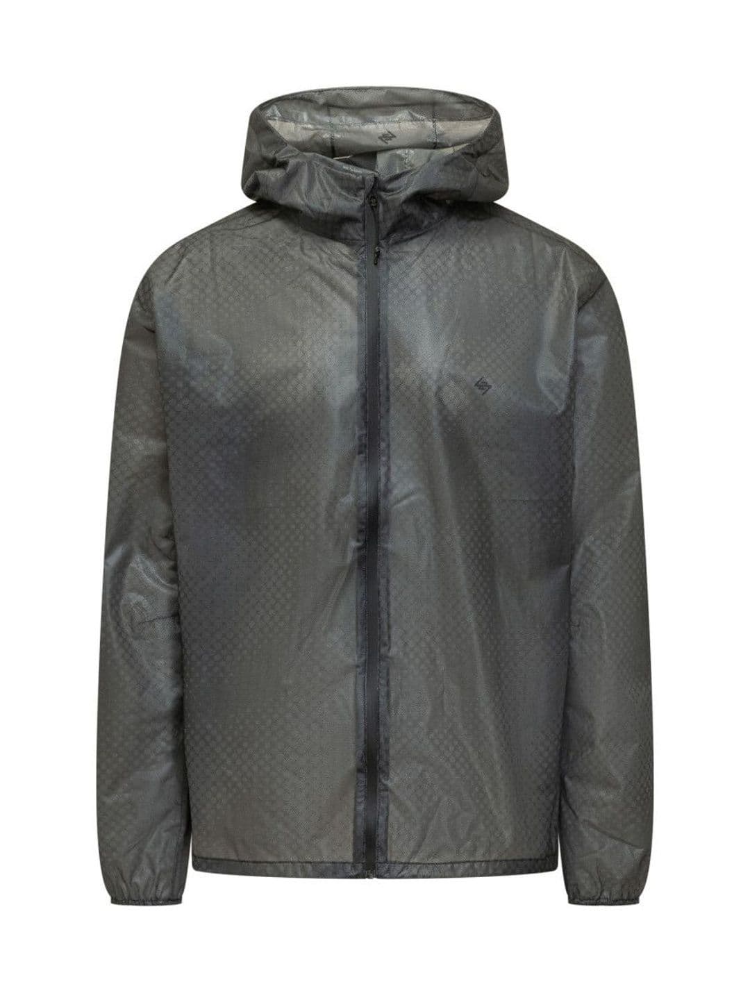 Represent Grey Textured Hood Jacket - view 1