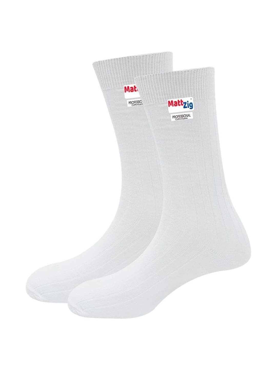 MattZig Men Cotton Blend Calf Length Socks - view 1