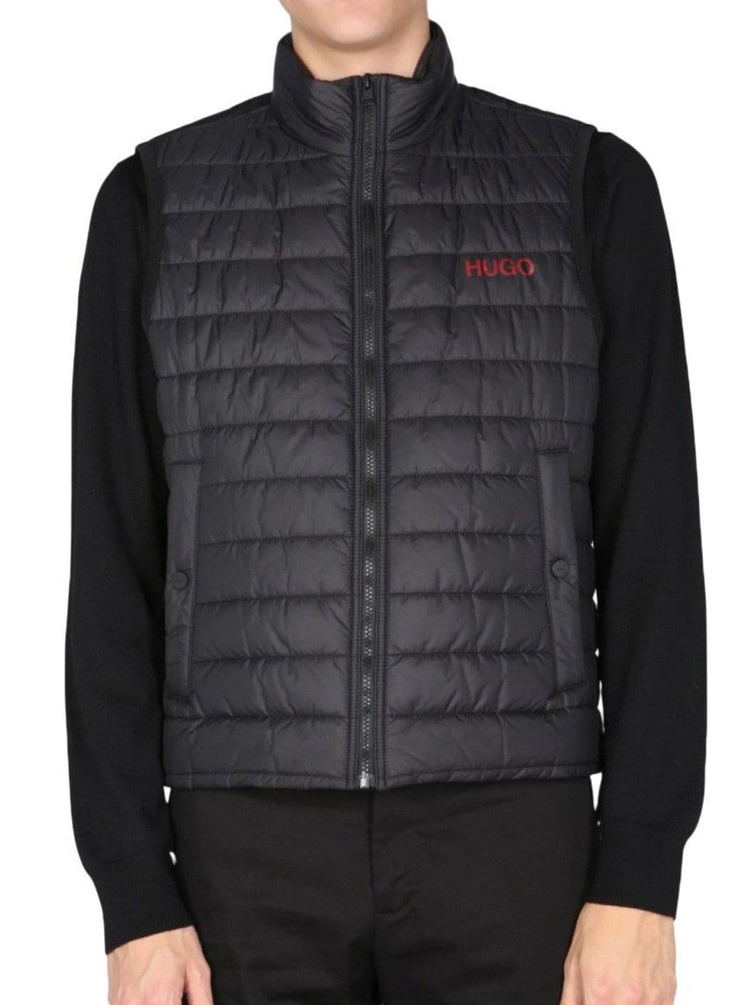 Hugo Boss Black Mock Collar Jacket - view 1