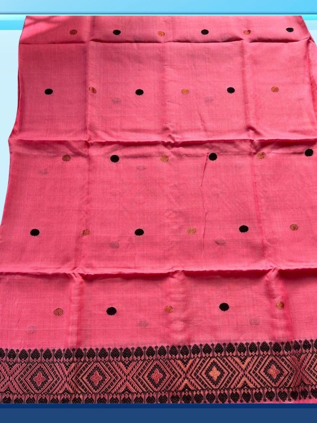 KAMDAR Woven Design Zari Mekhela Chador Saree - view 1