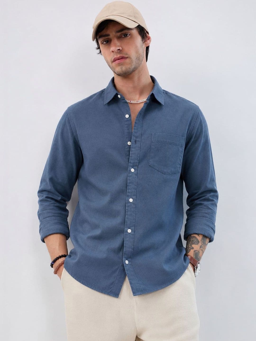 NETTO UOMO Men Casual Shirt - view 1