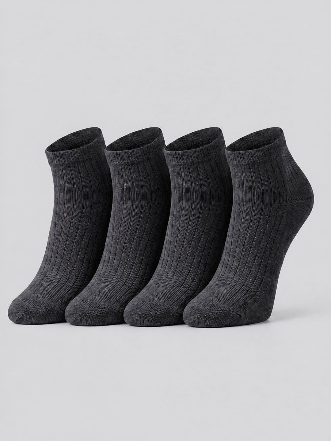 SZN Unisex Pack of 4 Cotton Ankle Length Socks - view 1
