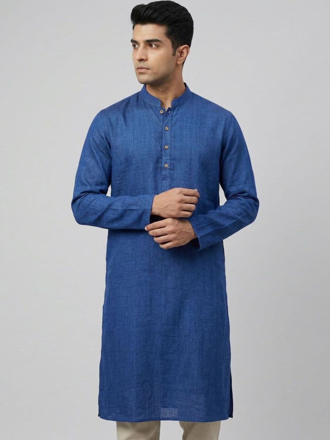 Sanman Ethnix by Raymond Men Kurta - view 1