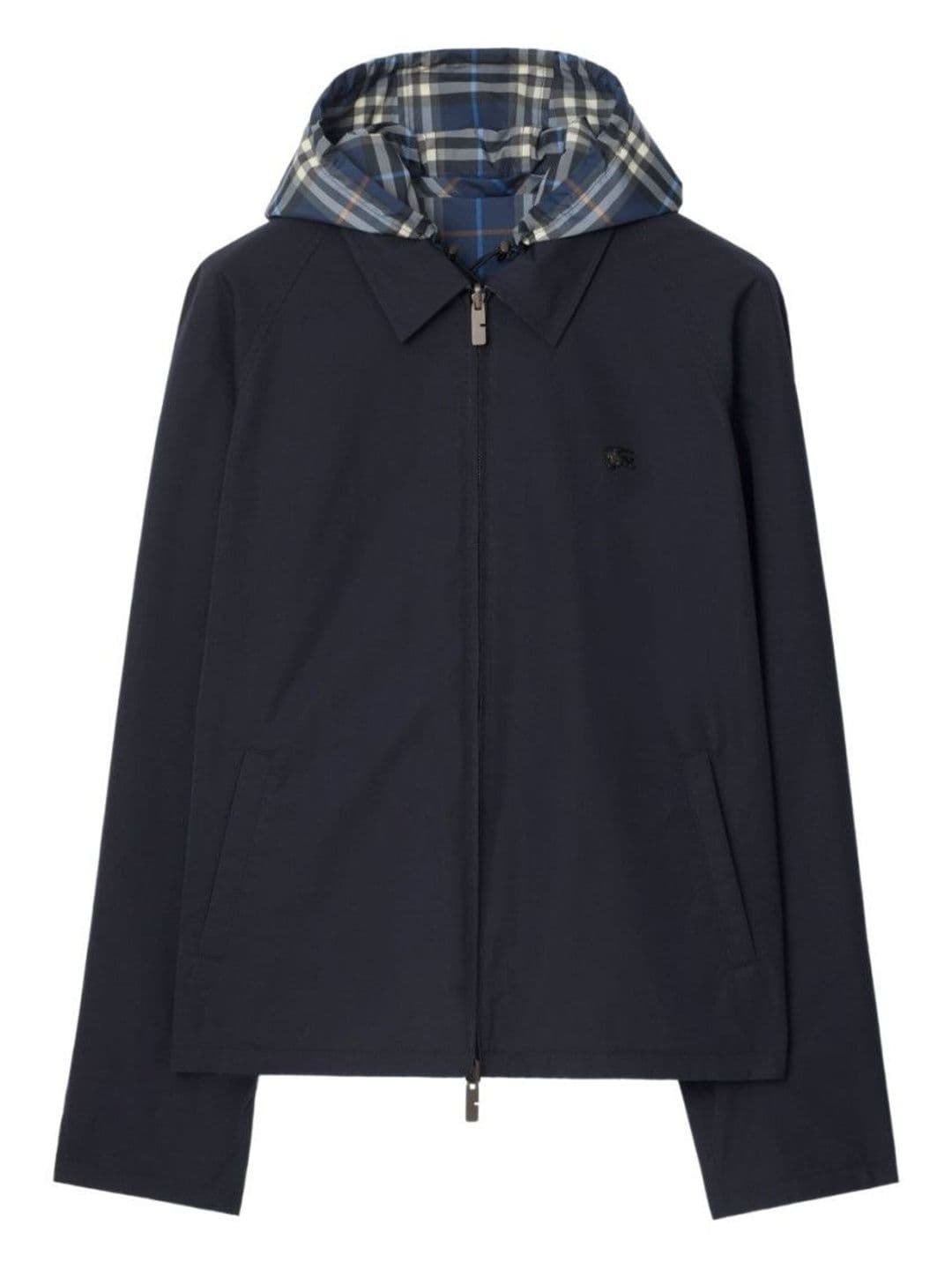 Burberry Navy Blue Hood Jacket - view 1