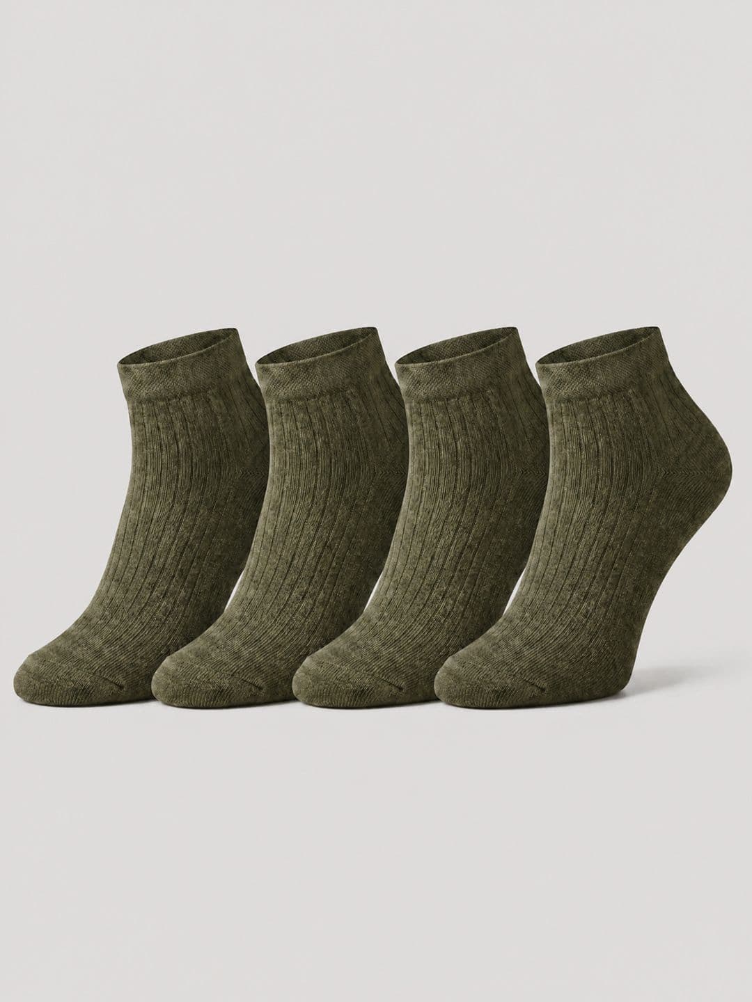 SZN Unisex Pack of 4 Cotton Patterned Ankle Length Socks - view 1