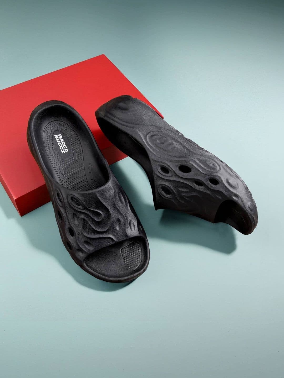 bacca bucci Men Sliders Clogs Slip-On Lightweight Flip Flops - view 1