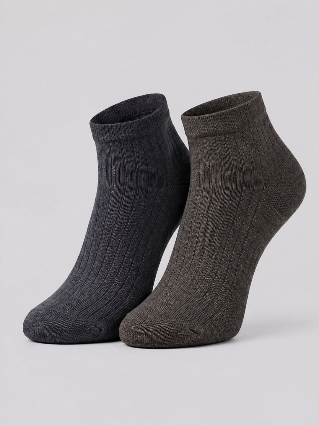 Moda Rapido Men Pack of 2 Cotton Assorted Patterned Ankle Length Socks - view 1