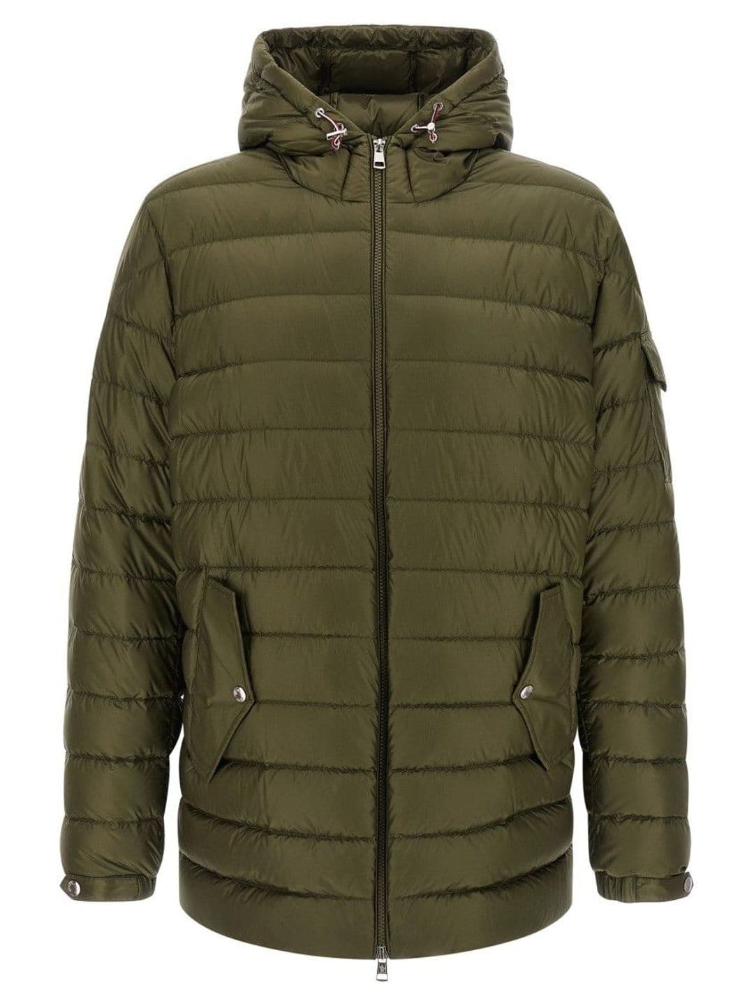 Moncler Green Quilted Hood Jacket - view 1