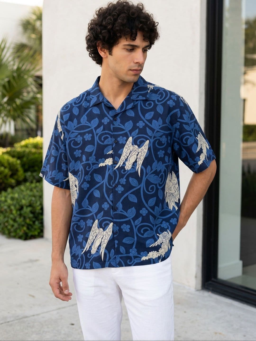 TRULOOM Men Relaxed Printed Casual Shirt - view 1
